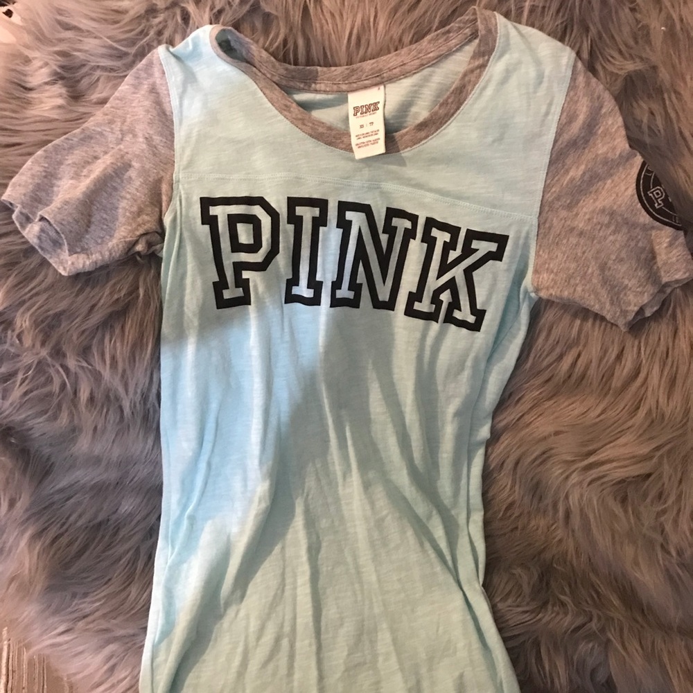 PINK VICTORIA’S SECRET SHIRT